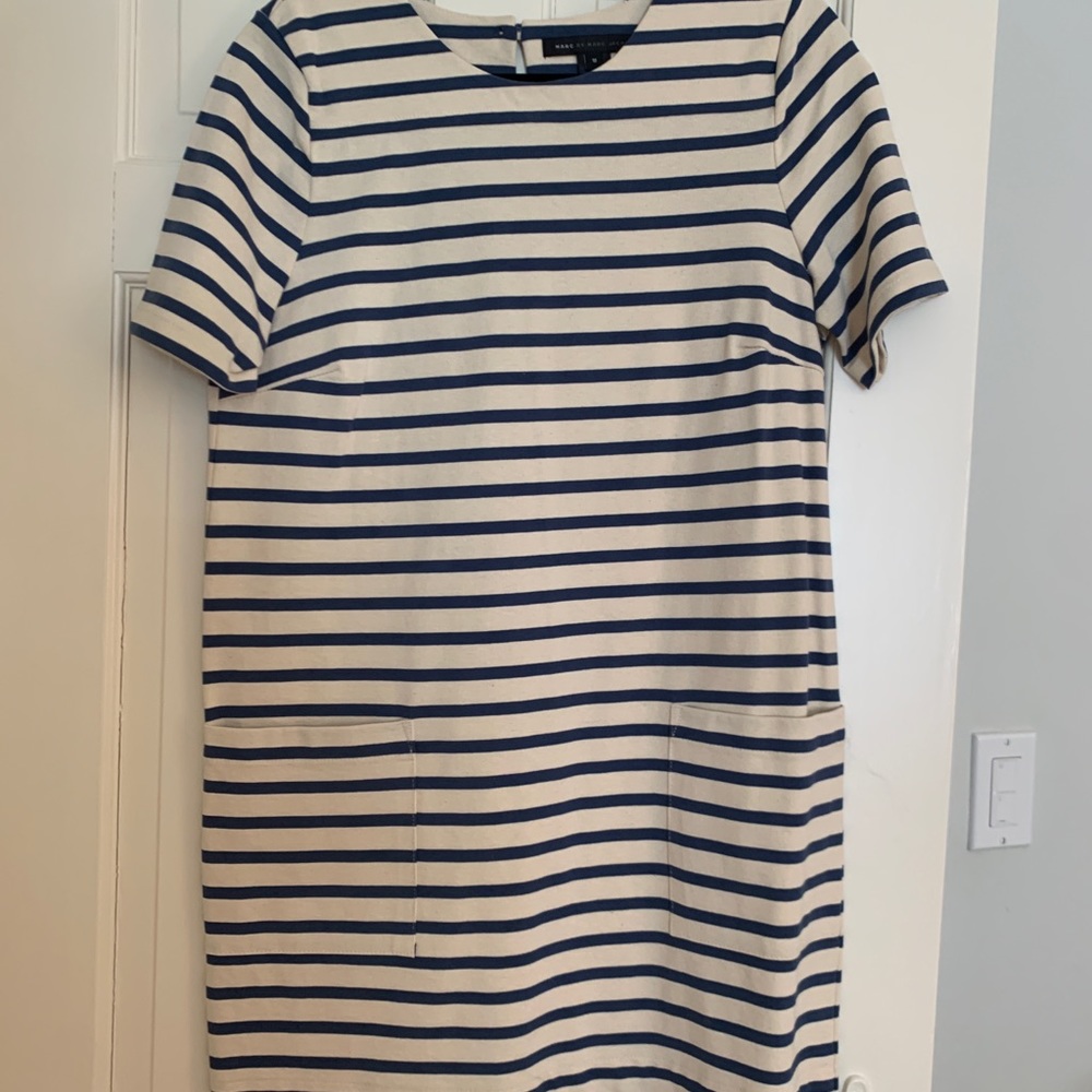 NWOT Marc Jacobs French stripe mini dress